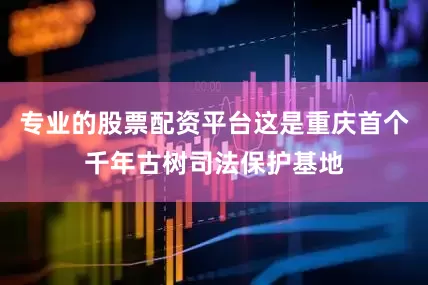 专业的股票配资平台这是重庆首个千年古树司法保护基地